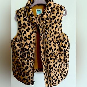 Leopard vest